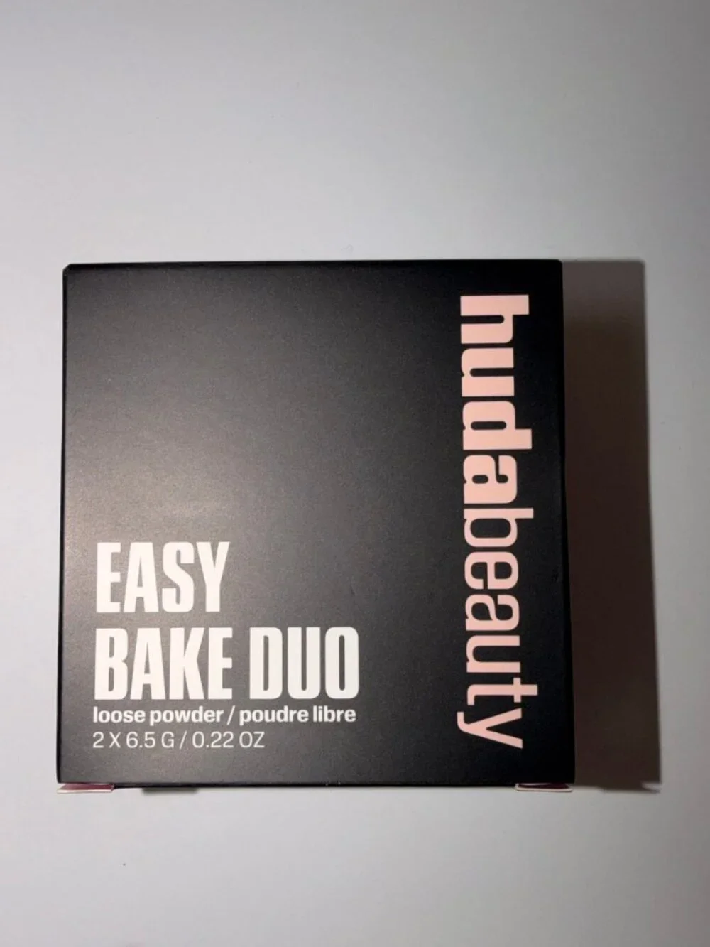 Huda Beauty Easy Bake Duo Loose Powder Cherry Peach NIB
